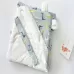 Cartoon Cotton Baby Holding Blanket Purple White Goose