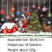 Christmas Decoration Window Stickers Wall Stickers Shopping Mall Supermarket Window Decoration White A58