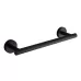 304 Stainless Steel With Grooved Bathroom Pendant Bathroom Shelf  Black Single Rod 40cm