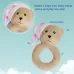 Baby Hand Rattles Toys Hand Grip Stick Newborn Soothing Toys Little Grey Elephant