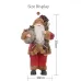 Christmas Decoration Standing Santa Claus Doll Christmas Backpack Old Man Doll Ornaments Chef