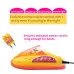 Multifunctional Household Cartoon Dehumidification Deodorization Shoe Warmer Dryer with Lighting US Plug Yellow