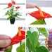 Artificial Flower Calla Plant Potted Home Decoration Green Plant Red