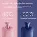 2000ml Large Explosion-proof Water-injected PVC Warm Water Bag Dark Gray