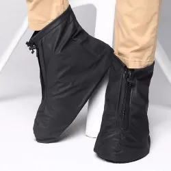 Fashion PVC Non-slip Waterproof Thick-soled Shoe Cover