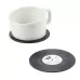 6 PCS/Set Retro Black Vinyl CD Record Drink Coasters Home Table Cup Mat Decor Coffee Drink Placemat Tableware Spinning