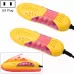 Multifunctional Household Cartoon Dehumidification Deodorization Shoe Warmer Dryer with Lighting US Plug Yellow