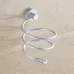 Hair Dryer Holder Wall Mount Hanging Rack Organizer Hook Spiral Bathroom Bracket