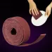 Nylon Emery Scouring Pad Stainless Steel Rust Polishing Kitchen Dish Cleaning Rag Red Brown