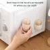 Household Living Room Egg Shape Magnetic Suction Toothpick Box Refrigerator Magnetite Toothpick Holder Random Color Delivery
