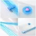 3 PCS Hot Vacuum Bag Storage Organizer Transparent Border Foldable Extra Large Seal Compressed Travel Saving Space Bags