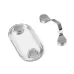 Magnetic Glasses Holder Magnetic Brooch Number Plate Headset Glasses Clip Colored Diamond