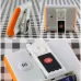 Kitchen Timer 24 Hours Digital Alarm Clock LCD Screen Magnetic Backing for Cooking Baking Black