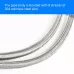 Weave Stainless Steel Flexible Plumbing Pipes Cold Hot Mixer Faucet Water Pipe Hoses High Pressure Inlet Pipe 80cm 8cm Copper Rod