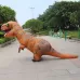 Inflatable Dinosaur Adult Costume Halloween Inflated Dragon Costumes Party Carnival Costume for Women Men Brown