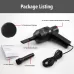 HK-6019D Portable Household Car Handheld Mini USB Vacuum Cleaner Dust Collector Cleaning Tools Black