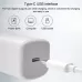 Original Xiaomi Enchen Boost Intelligent Fast Charging Electric Hair Trimmer Haircut Machine White