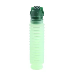 Portable Child Adult Car Outdoor Emergency Urinal Green Frog