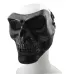 High Intensity Terrifying Evil Facepiece Skeleton Anti BB Bomb Face Mask with Elastic Bands Black