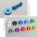 Color Personality Space Aluminum Round Hook Single Hook Kitchen Color Clothes Hook No Rust Dark Blue