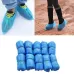 100 PCS 3g/pcs Rainy Day Disposable Plastic CPE Thick Outdoor Shoe Cover
