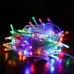 50M LED String Lights Christmas New Year Garland Decoration for Street Room House Garden Outdoor Use DIY Decor CN Plug 400LEDS Blue
