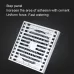 K7006QH Gray Dual Use/Straight Row Full Copper Odor Proof Floor Drain