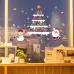 Christmas Decoration Stickers Scene Layout Window Static Stickers 60x90cm