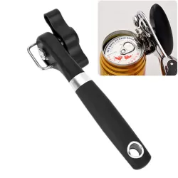 LsCook Stainless Steel Cutter Head Single Handle Side Can Opener