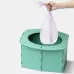 Car Children Foldable Toilet Green