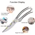 10 inch Kitchen Poultry Fish Chicken Bone Stainless Steel Cutter Cook Gadget Shear Gift Box Package