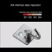MYD-1038 304 Stainless Steel Sticky Hook Kitchen Bathroom Multi-functional Hole Free Wall Mount Holder