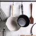 Thick Bottom Maifan Stone Household Small Frying Pan Non Stick Pan Deep Frying Pan 28cm Beige Without Cover
