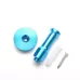 Color Personality Space Aluminum Round Hook Single Hook Kitchen Color Clothes Hook No Rust Dark Blue