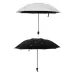 Feather Pattern Umbrella Dual-Use Three Folding Manual Control Portable Sunscreen Rain Umbrellas Windproof Parasol Black