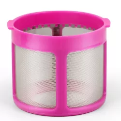 Filter Mesh Cover Vacuum Cleaner Mite Dust Removal Accessories For Puppy D-602A/D-607/D-616/D-609 Pink