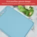Silicone Anti-mildew And Heat-resistant Vegetable Cutting Board For Household Kitchen Green