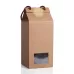 Kraft Paper Flower Plant Sticker Gift Packaging Decoration Sticker