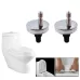 1 Pair 3903 Zinc Alloy Toilet Seat Hinge Installation Nut Quick Release Installation Screw Toilet Cover Accessories