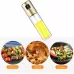 Kitchen Glass Olive Oil Spray Bottle Vinegar Oil Sprayer Seasoning Bottle Rose gold