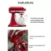 For KitchenAid Stand Mixer 6QT Mixer Head Stainless Steel Accessories