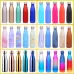 500ML Thermal Cup Vacuum Flask Heat Water Bottle Portable Stainless Steel Sports Kettle Blue Purple Gold