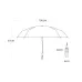 20 Bone Reverse Double Bone Automatic Folding Umbrella Sunshade Sun Umbrella Beige