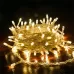 50M LED String Lights Christmas New Year Garland Decoration for Street Room House Garden Outdoor Use DIY Decor CN Plug 400LEDS Blue
