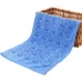 Cute Baby Kid Towel Face Microfiber Absorbent Drying Bath Beach Towel Washcloth Swimwear Baby Towel Cotton Kids Towel Dark blue