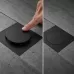 Foot-operated Bouncing Floor Drain From Gravity Deodorant Bouncing Floor Drain Black