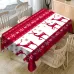 150x260cm Household Rectangular Tablecloth Christmas Dining Coffee Table Cloth Decoration  Christmas Elk