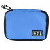 Portable Travel Organizer Storage Collection Bag Case Pouch Digital Gadget Electronic Accessories Blue