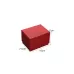 Litchi Texture Watch Box Jewelry Gift Box Earring Necklace Jewelry Watch Packaging Box Black