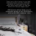 Household Wireless Ultrasonic Deodorizer Vacuum Cleaner Dust Mite Controller Black